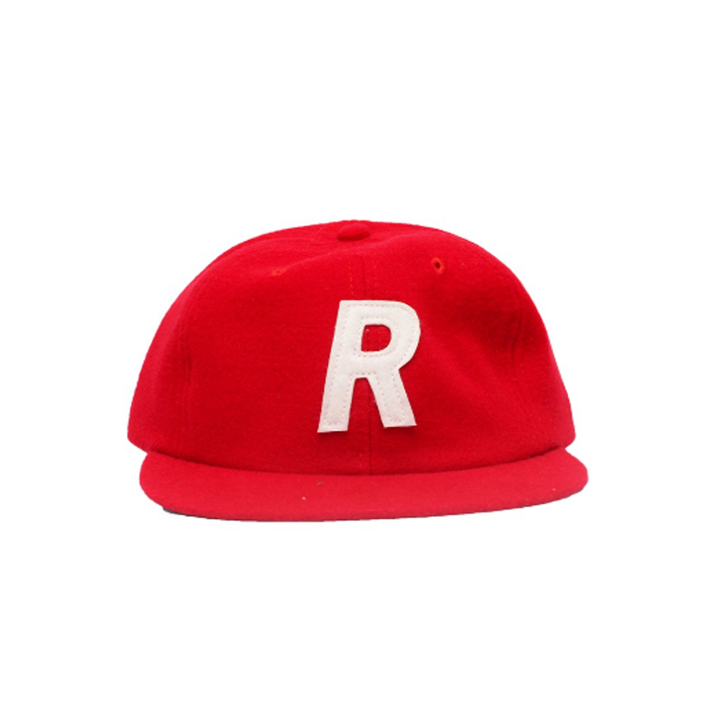 Topi Snapback Pria Merah bordier R Rockmen Artikel R Bold Twill