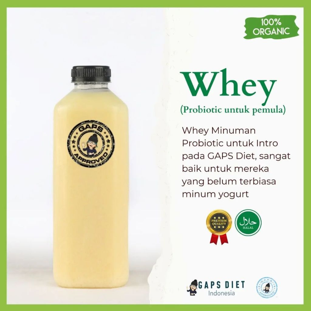 

GAPS APPROVED WHEY (fermentasi sari susu sapi)
