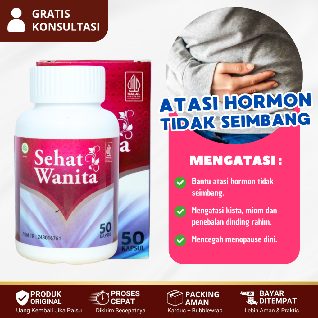 Obat Hormon Wanita Estrogen, Penambah Hormon Wanita, Suplemen Hormon Estrogen - Obat Sehat Wanita