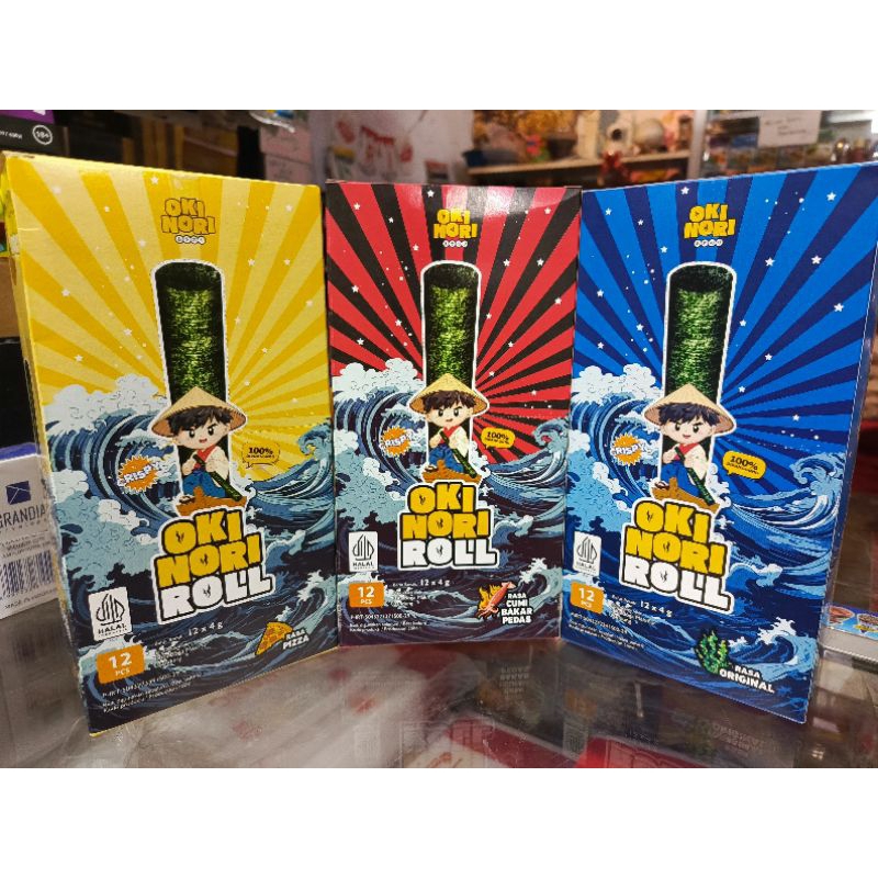 

OKI NORI ROLL 1 BOX ISI 12 PCS