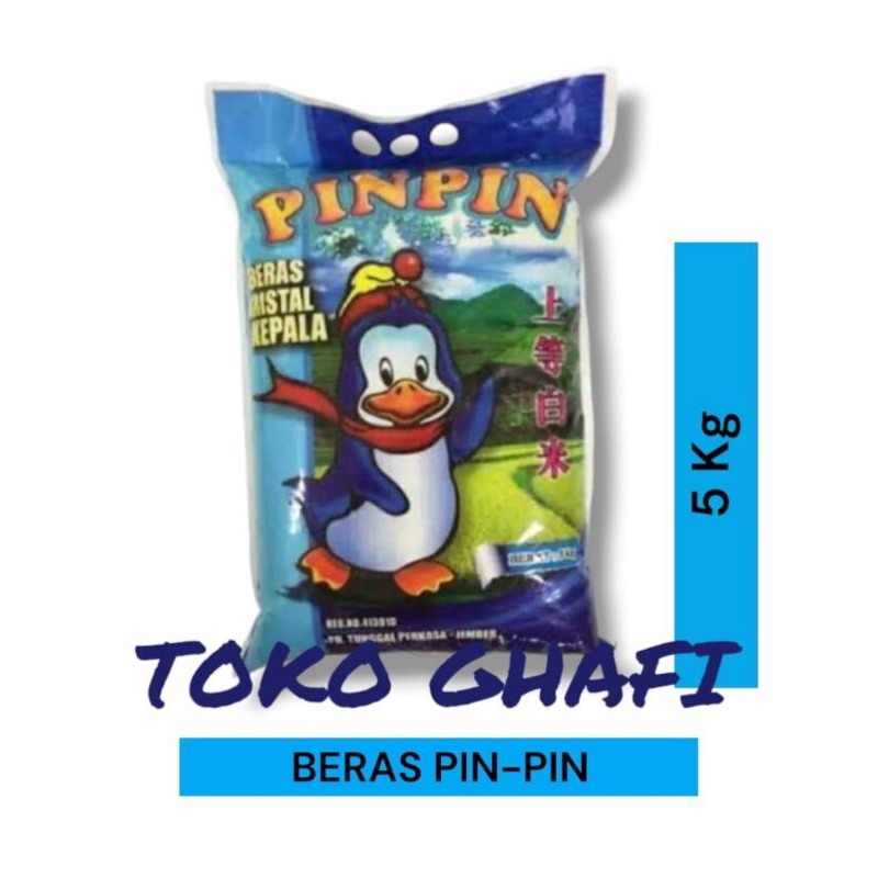 

Beras Pinpin kemasan 5kg