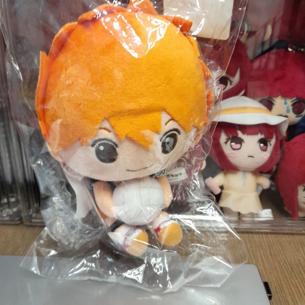 Haikyuu Boneka Shoyo Hinata Plush Nuigurumi Haikyu Minna no Kuji 18cm