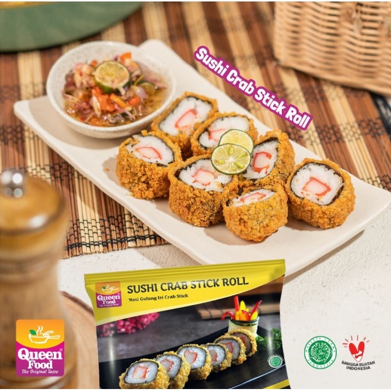 

Queen Food Sushi Crab Stick Roll (400gr) 4 Roll