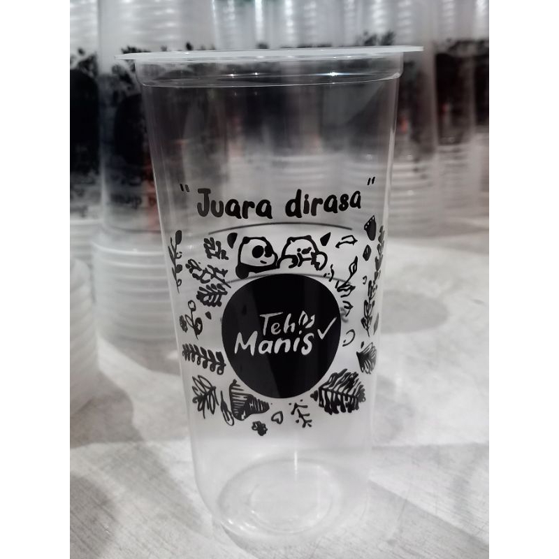 SABLON CUP OVAL 22oz GO CUP