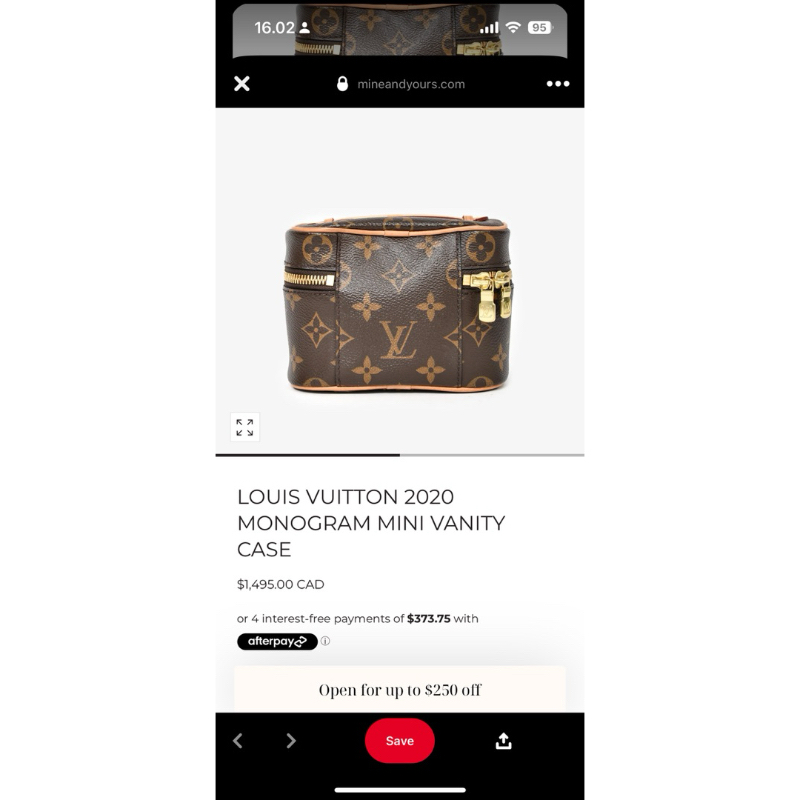 LV Nice Nano Toiletry Pouch