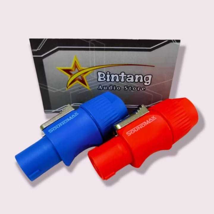 Jack Speakon / Jek Male Spikon Soundmax terbaik