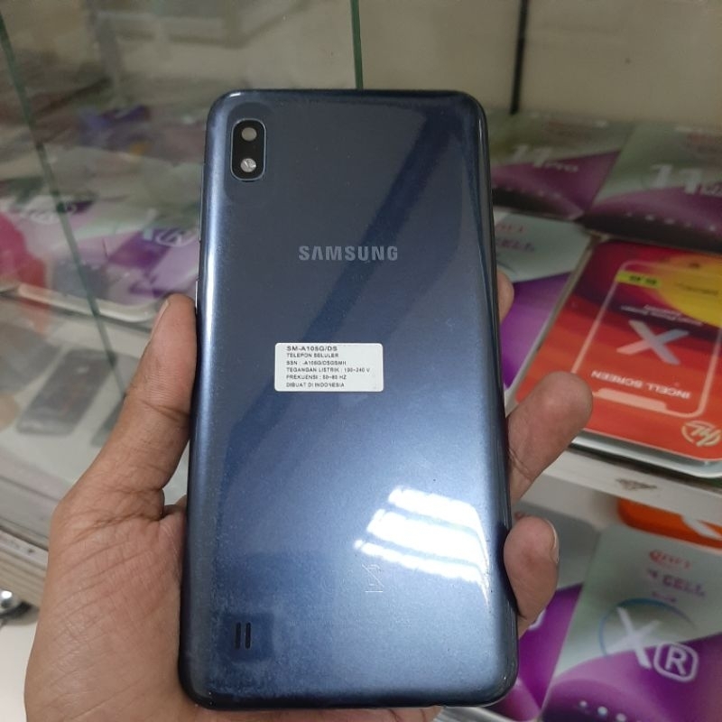 Casing Backdoor Set Samsung A10 Original Copotan