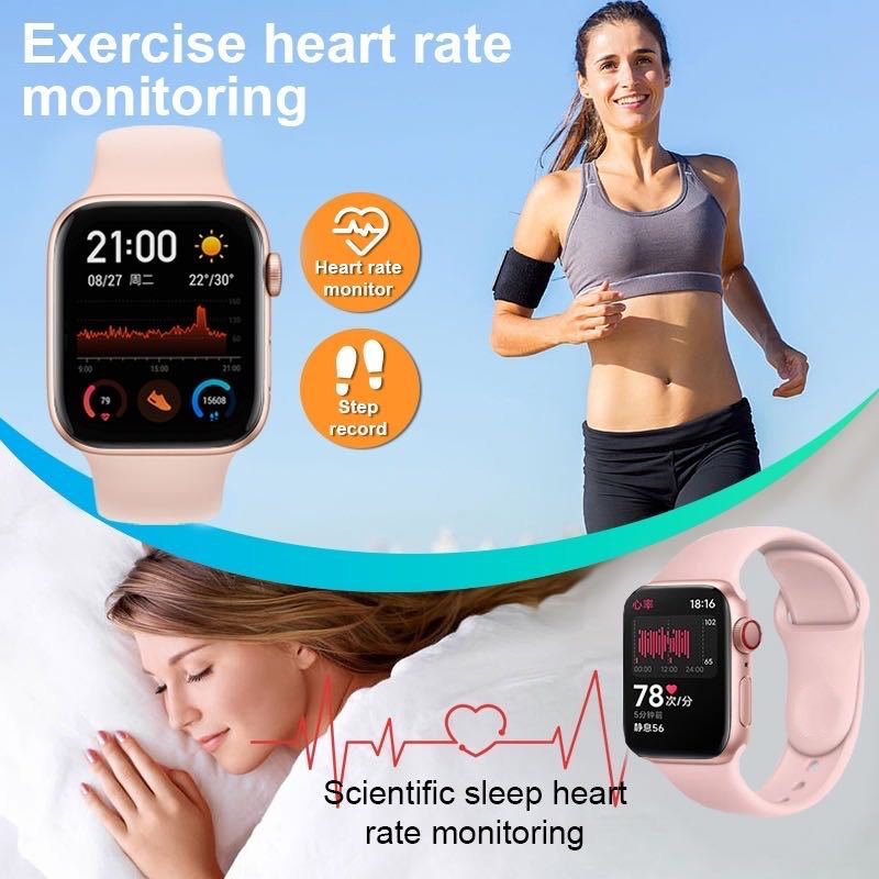 Promo Terbaru [Cod] Samsung Smartwatch Watch 8 Pro Jam Pintar Olahraga Bluetooth Smart Watch Pintar