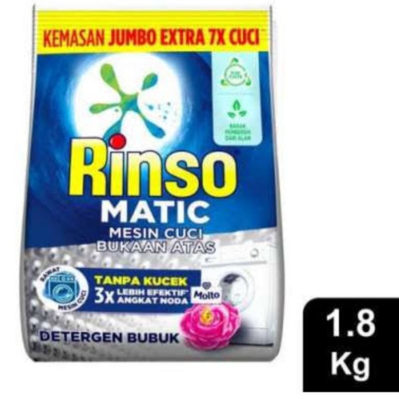 RINSO MATIC BUBUK 1,8 KG