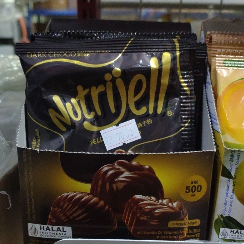 

Nutrijell Rasa Dark Chocolate Kemasan 24gr