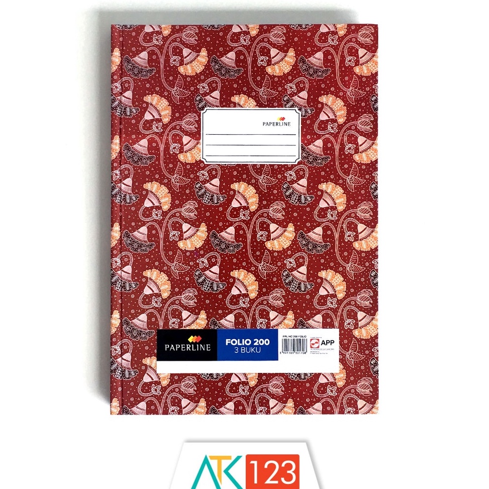 

KODE A93C Buku Tulis Hardver Paperline Folio 2 Lembar