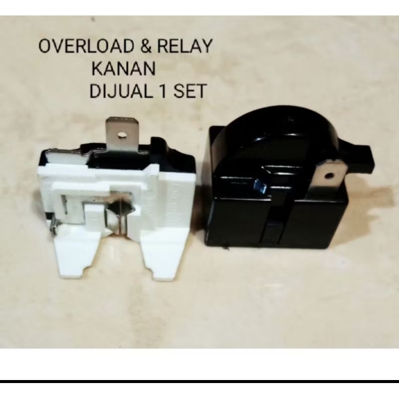 PTC RELAY OVERLOAD FREEZER BOX RSA 100 200 LITER