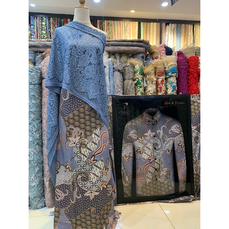 Bahan Kain Original Brunello/Bahan Batik Brunello