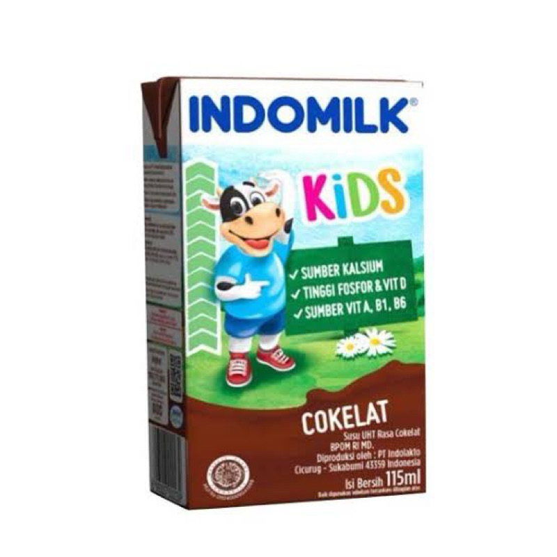 

INDOMILK KIDS SUSU KOTAK 115 ML DUS ISI 40 PCS