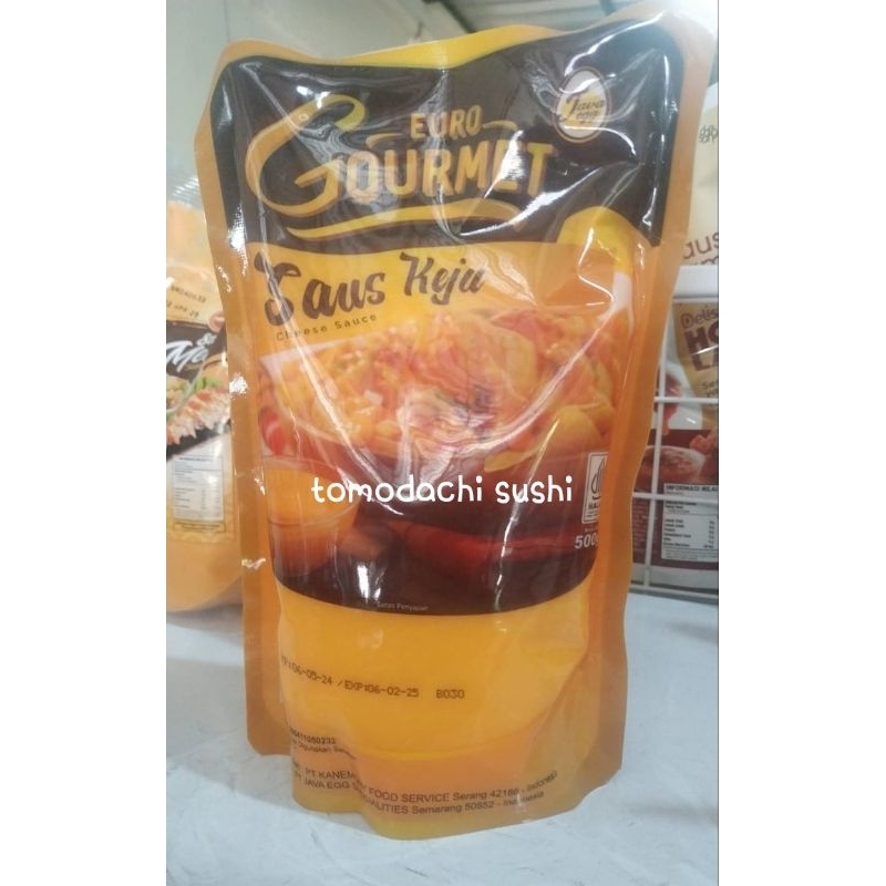 

TOMODACHI Saus Keju Gourmet Halal 500 gram