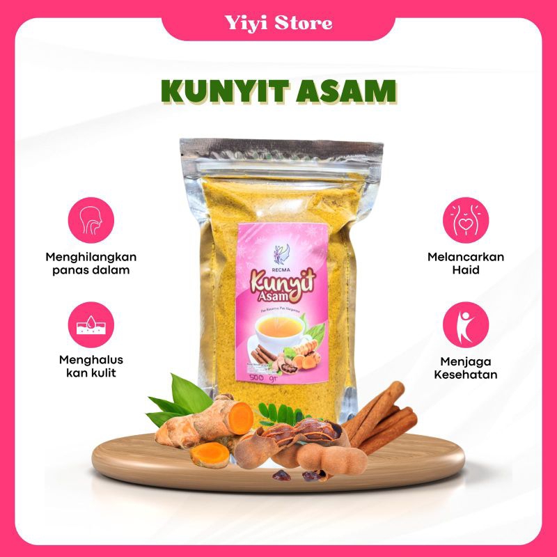 

ESTRAK KUNYIT ASAM INSTAN 500GR TANPA AMPAS