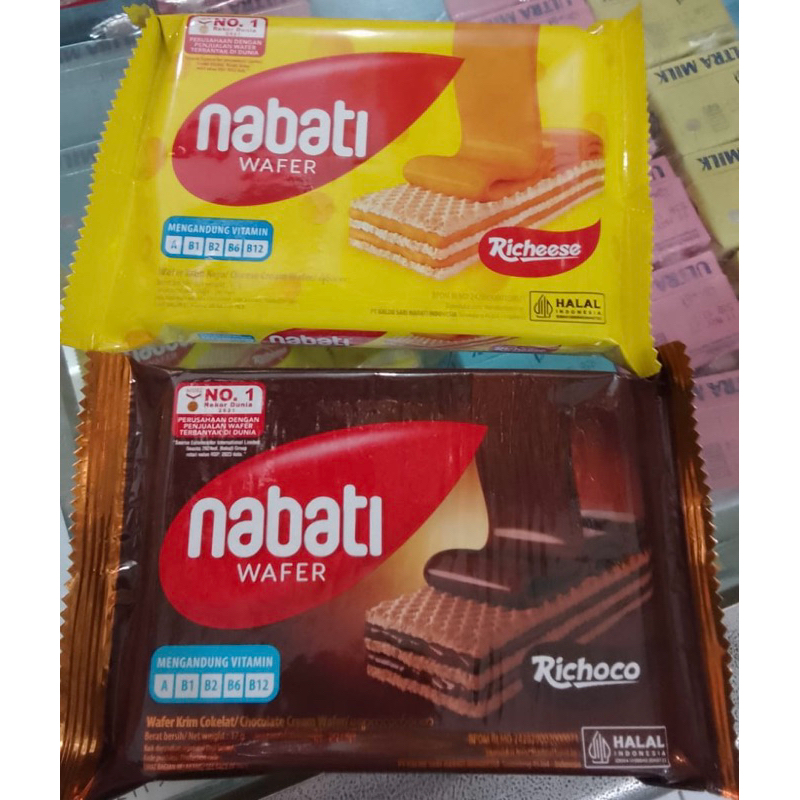 

NABATI WAFER RENCENG ( 1 PAK ISI 10pcs ) @37gr