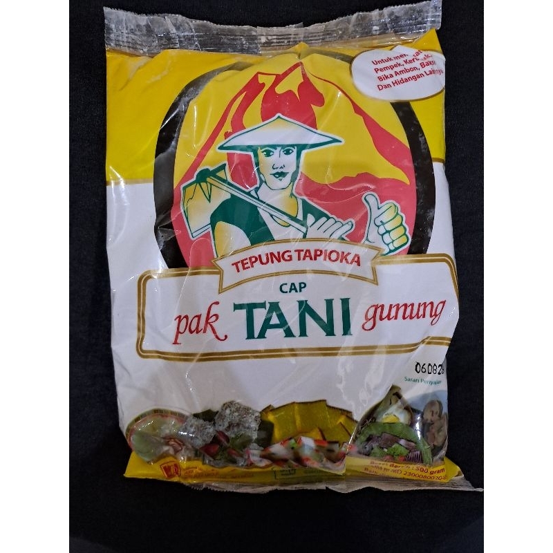 

Tapioka cap pak tani gunung