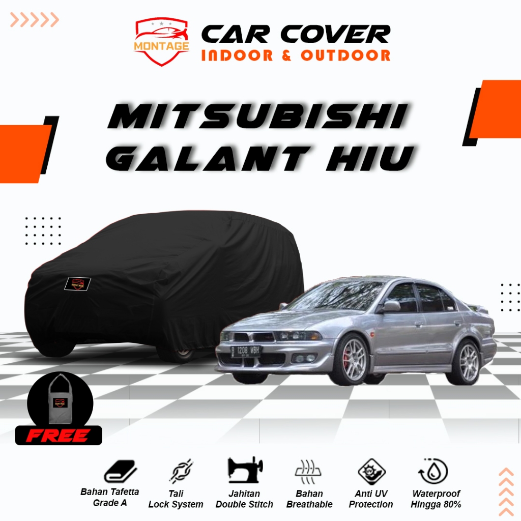 Body Cover Mobil Galant Hiu / Sarung Mobil Sedan Galant Hiu / Selimut Mobil Mitsubishi Galant Hiu