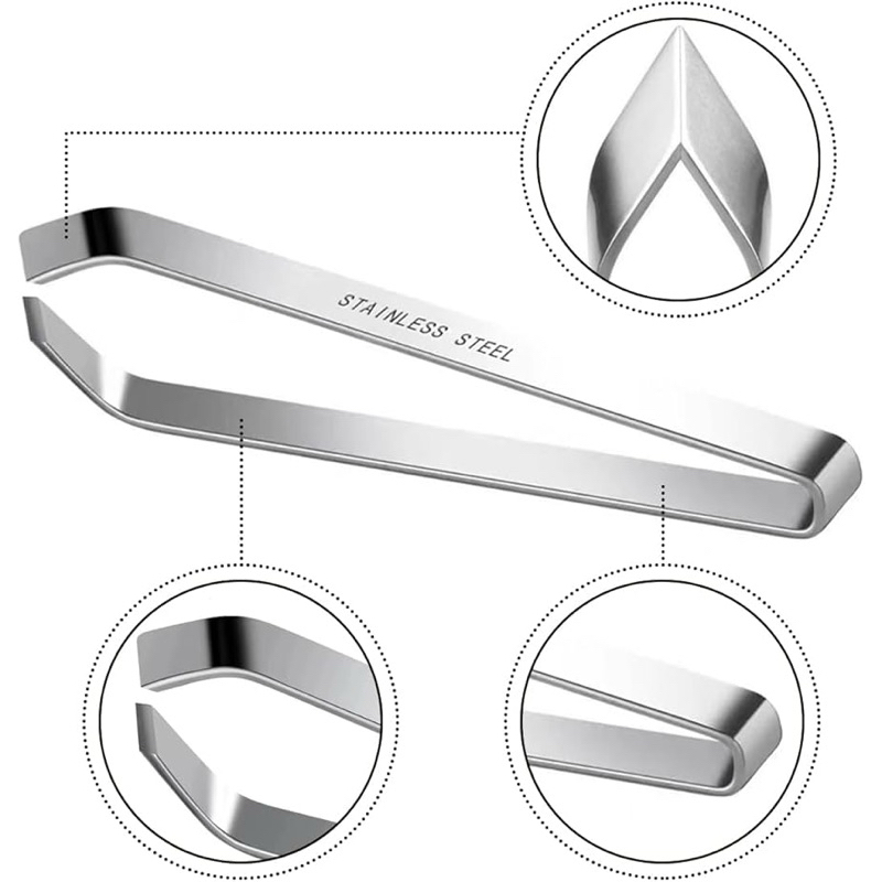 Pinset Bulu Stainless / Pinset Pencabut Bulu / Pinset Uban / Penjepit Bulu Ketiak