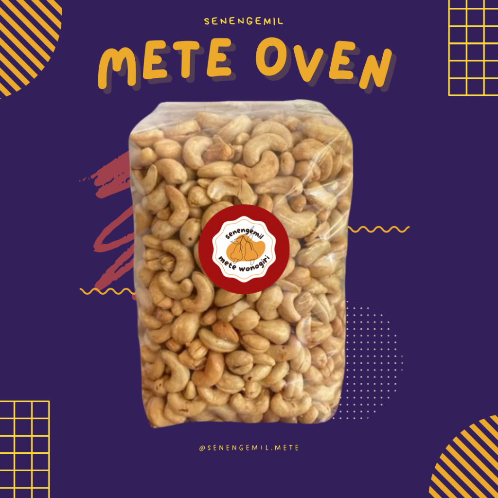 

KACANG METE OVEN/PANGGANG ASLI WONOGIRI KUALITAS PREMIUM