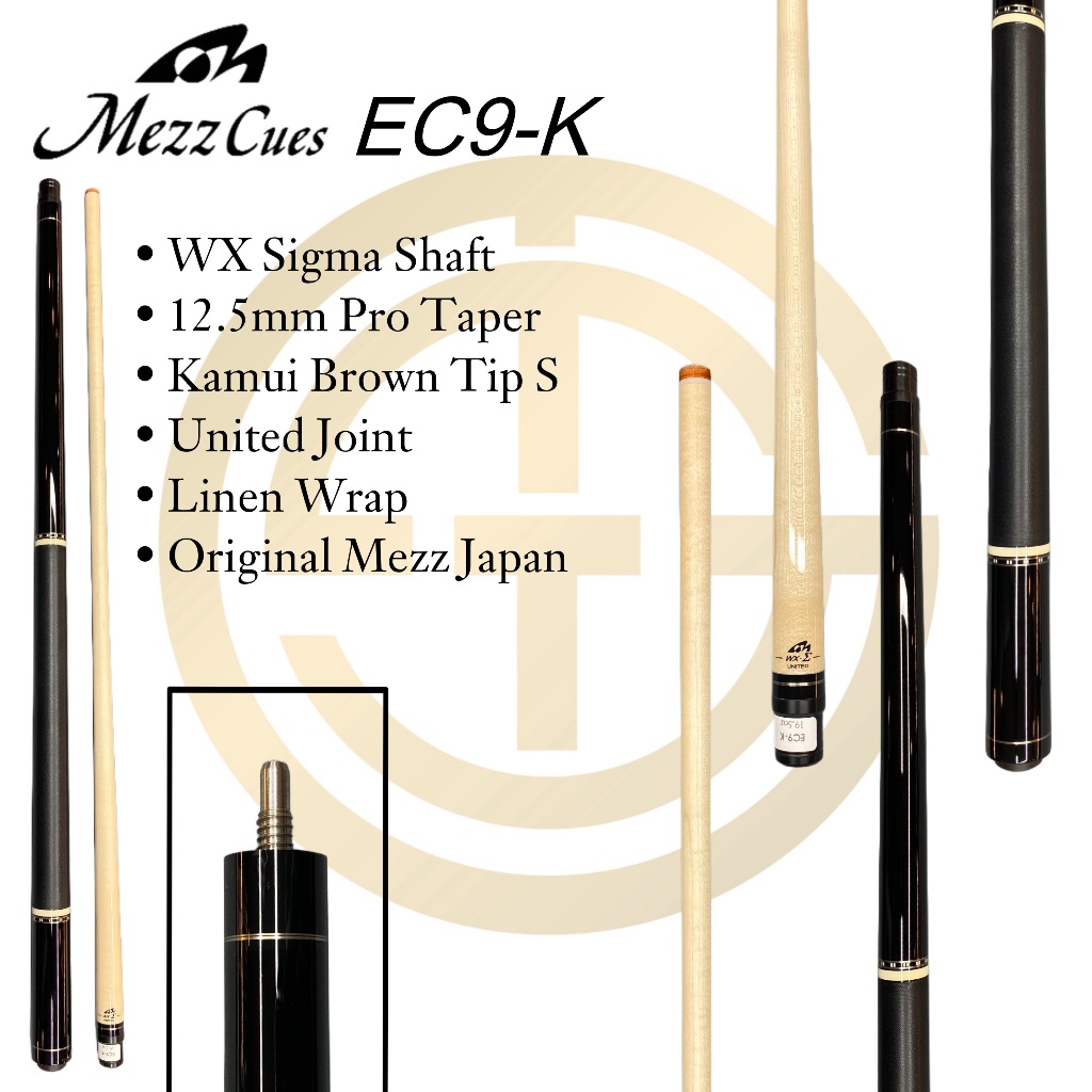 Mezz Cue EC9-K Stick Play Billiard