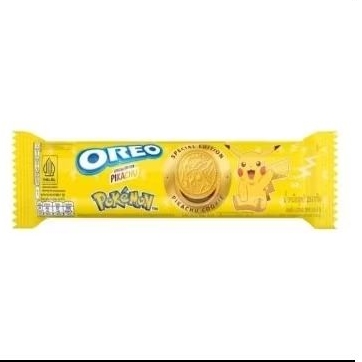 

Oreo Pokemon Pikachu Cookies Special Edition Oreo Chocolate Banana Limited Edition 119gram