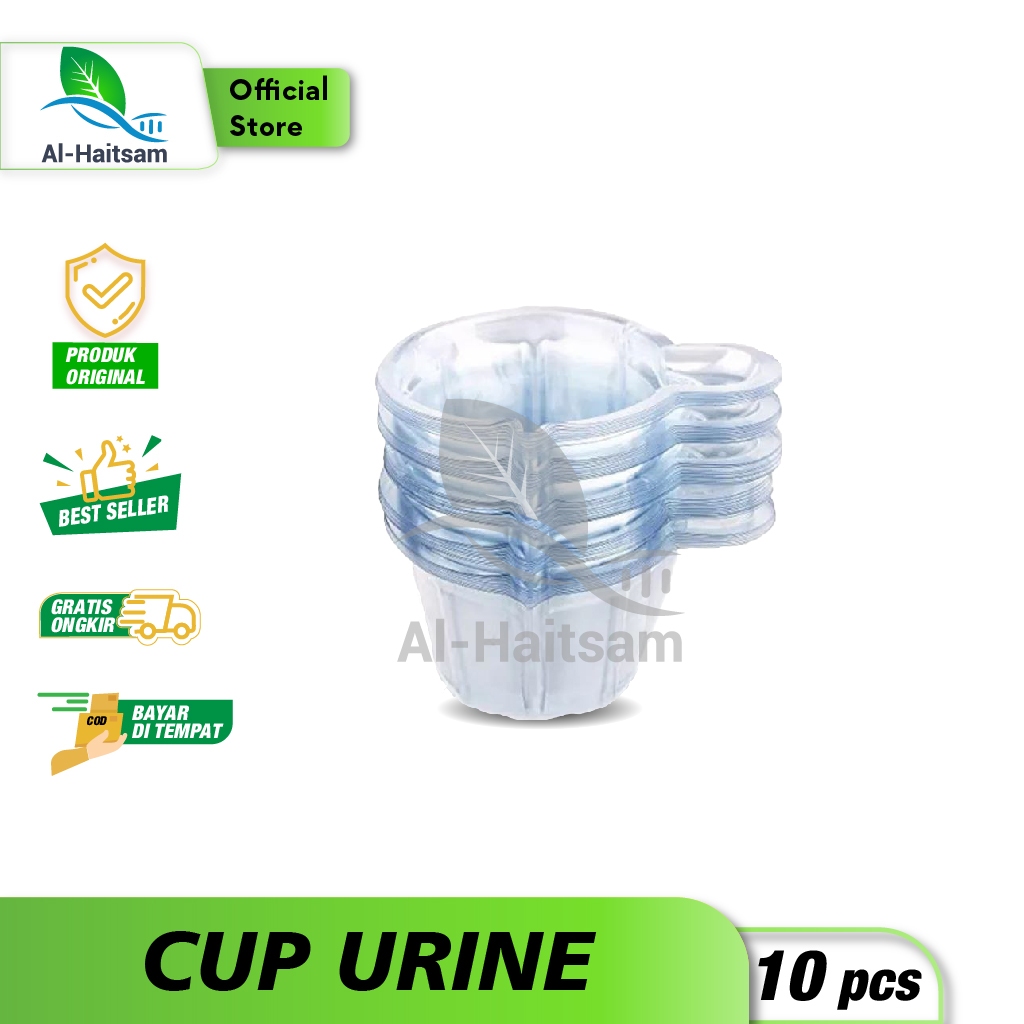 10 Pcs Cup Urine Wadah Urine Penampung Urine Tespek