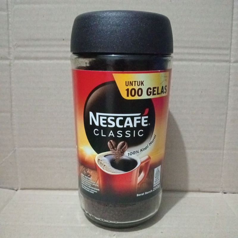 Nescafe Classic Untuk 100 Gelas 200g