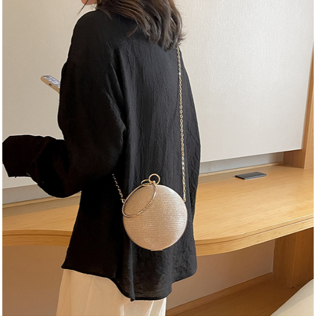 Tas Kondangan Wanita Mewah Tas Pesta Wanita Murah Tas Pesta Wanita Bulat Mewah Clutch Mewah Wanita