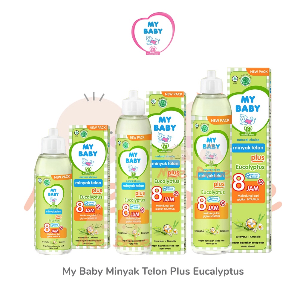 

Potongan 3 Produk Populer My Baby Minyak Telon Plus Eucalyptus A94