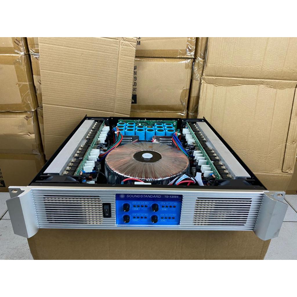 (YM) POWER AMPLIFIER SOUNDSTANDAR TD 8004 /TD 10004 /TD 12004 == TD8004 / TD1004 / TD12004