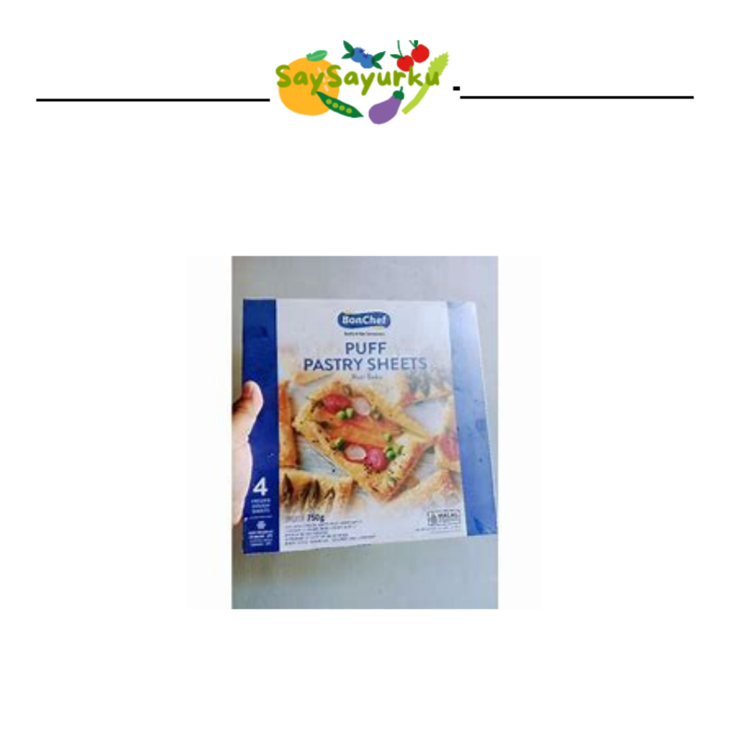 

BONCHEF INDIVIDUAL PUFF PASTRY SHEET 750GR