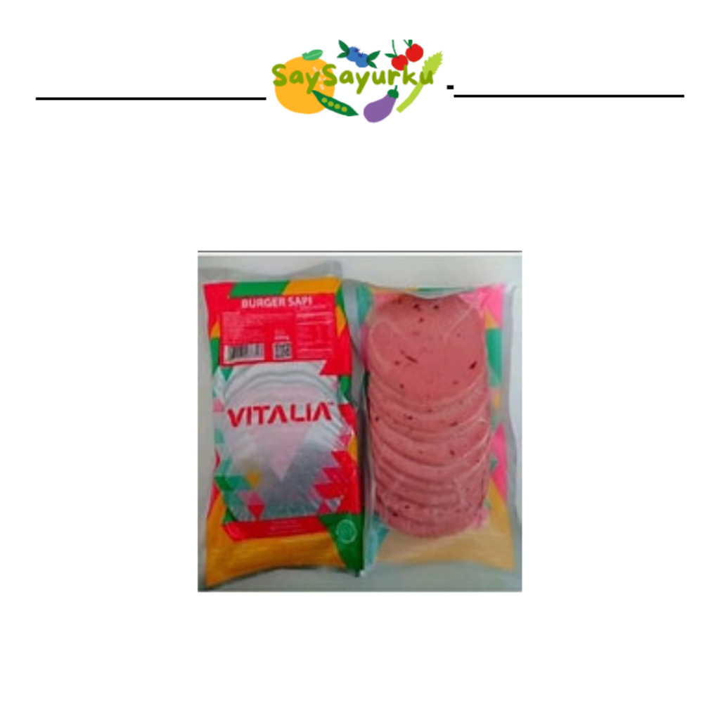

VITALIA BURGER SAPI 10PCS 250GR