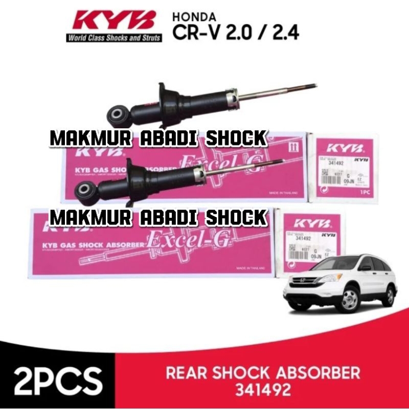 SHOCKBREAKER BELAKANG CRV GEN 3 MERK KYB EXEL-G ORIGINAL