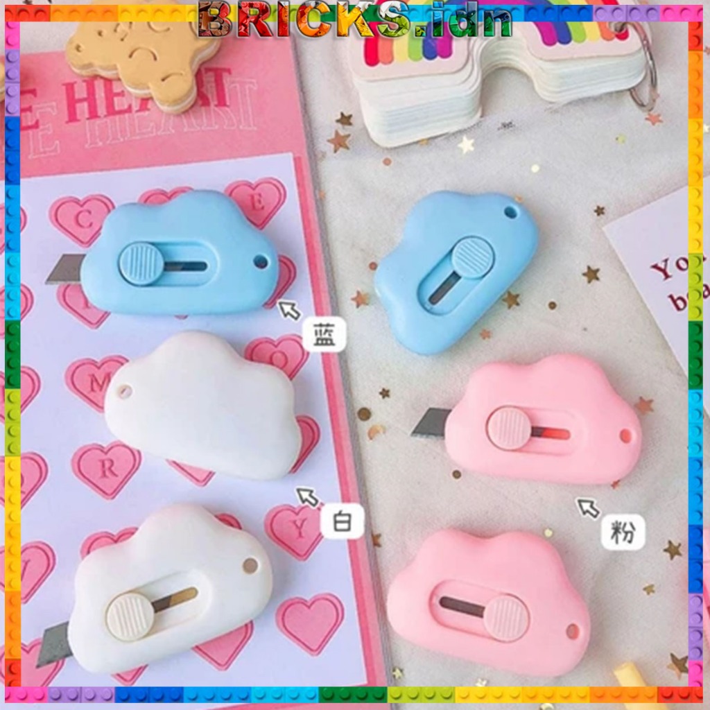 

Cutter Awan Pemotong Kertas Mini Portabel Warna Warni Untuk Alat Tulis AT01