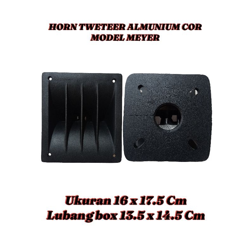 HORN TWETEER SINGLE LINE ARRAY MODEL MEYER UK 16x17.5 CM DIRAL/COR