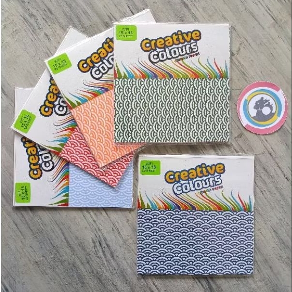 

ASTURO Kertas Origami Paper Motif Wifi 15X15