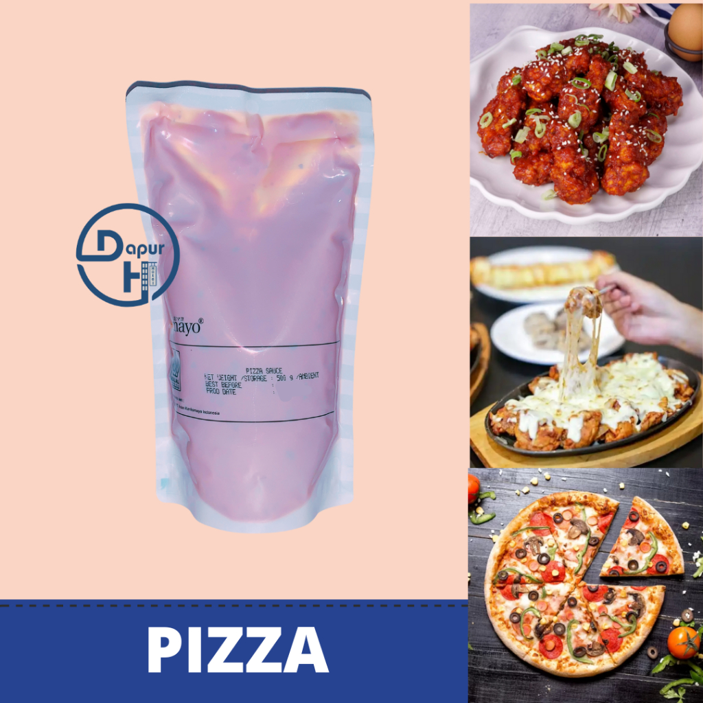 

OMAYO PIZZA SAUCE Saus Pizza Base 500 g Halal-