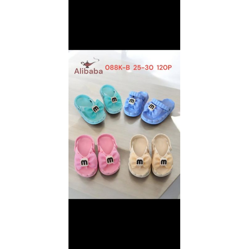 sandal jepit anak tali belakang cantik