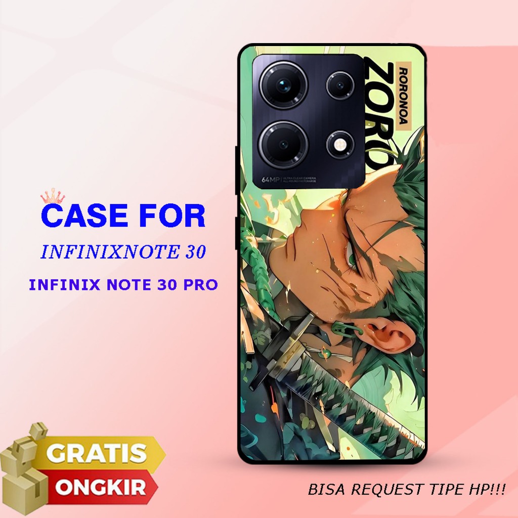 CASE GLOSSY INFINIX NOTE 30 / NOTE 30 PRO dan ALL TYPE SMARTPHONE & ANDROID Bisa request tipe Cassin