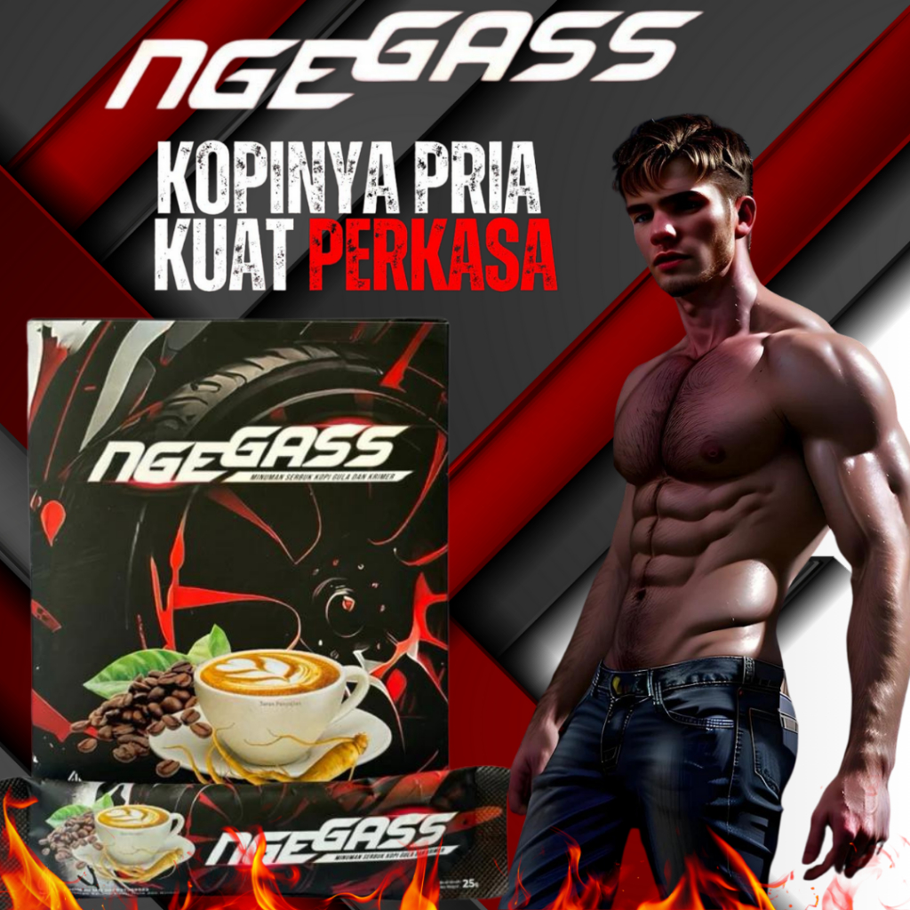 

Kopi Ngegass ORIGINAL | Kopi Ginseng Rasa Krimer | 1 Box isi 5 Sachet | Sudah Halal & BPOM