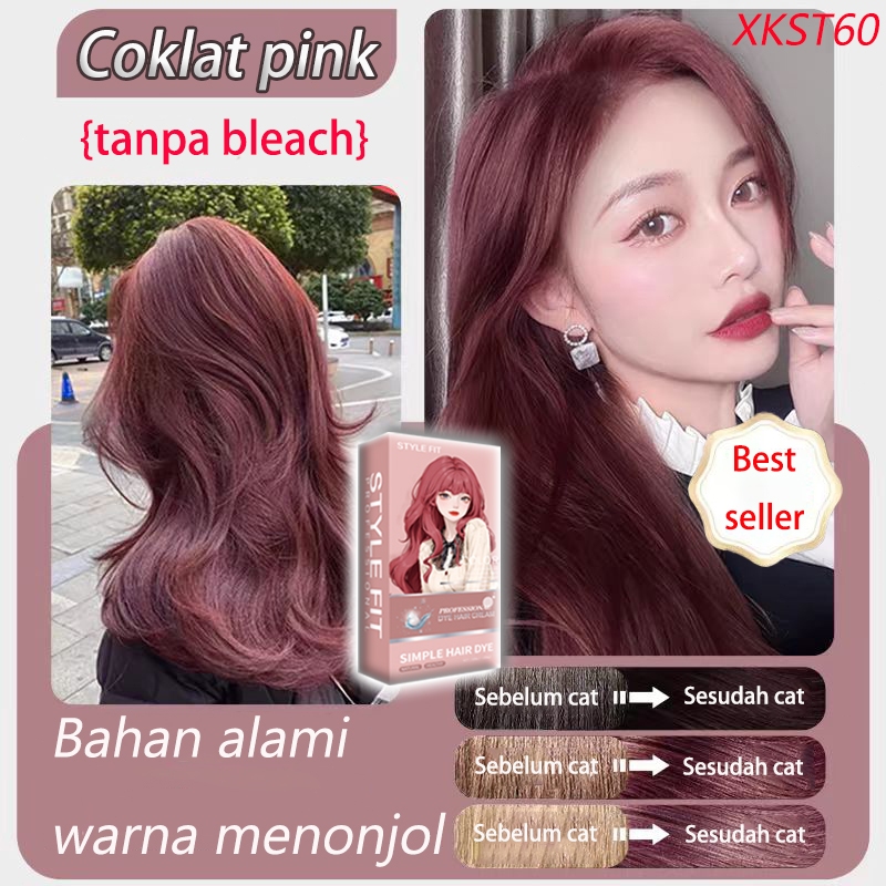 [Aman dipakai dan diorder] STYLE FIT cat rambut *200ml Cat sendiri, cowok cewek bisa, bahan herbal, 
