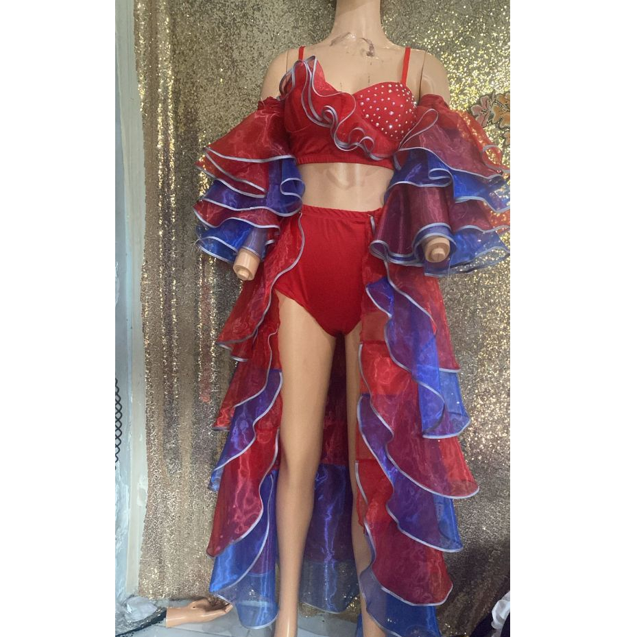 Baju kostum dance wanita model korean style zumba custom maker