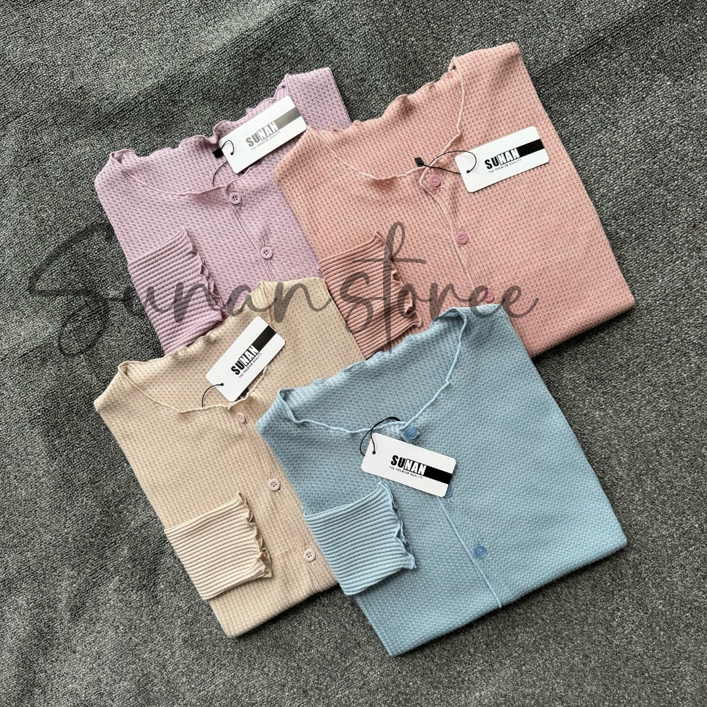 Cardigan Crop Knit Premium / Cardigan Rajut / Cardigan Crop Top