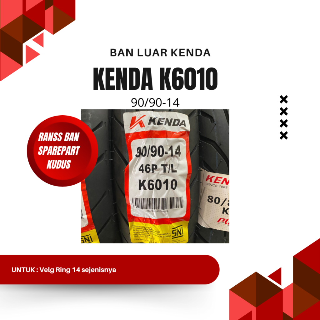 BAN LUAR KENDA K6010 90/90-14