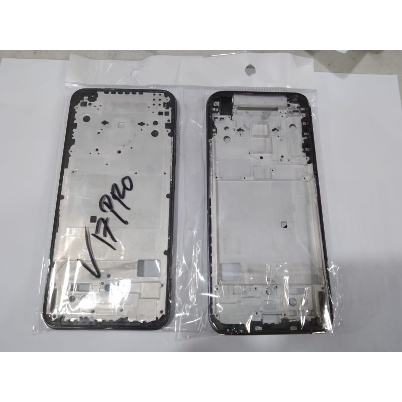 MIDDLE FRAME TULANG TATAKAN LCD VIVO V17 PRO + TOMBOL ON OFF LUAR