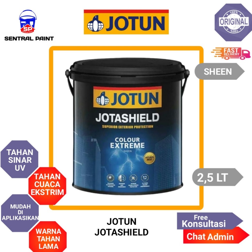 Jotun Jotashield Colour Extreme 2,5 Liter (RM/Tinting)