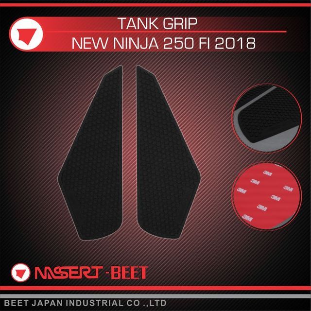 Tankpad Tankgrip New Ninja 250 Fi 2018 Nassert Beet