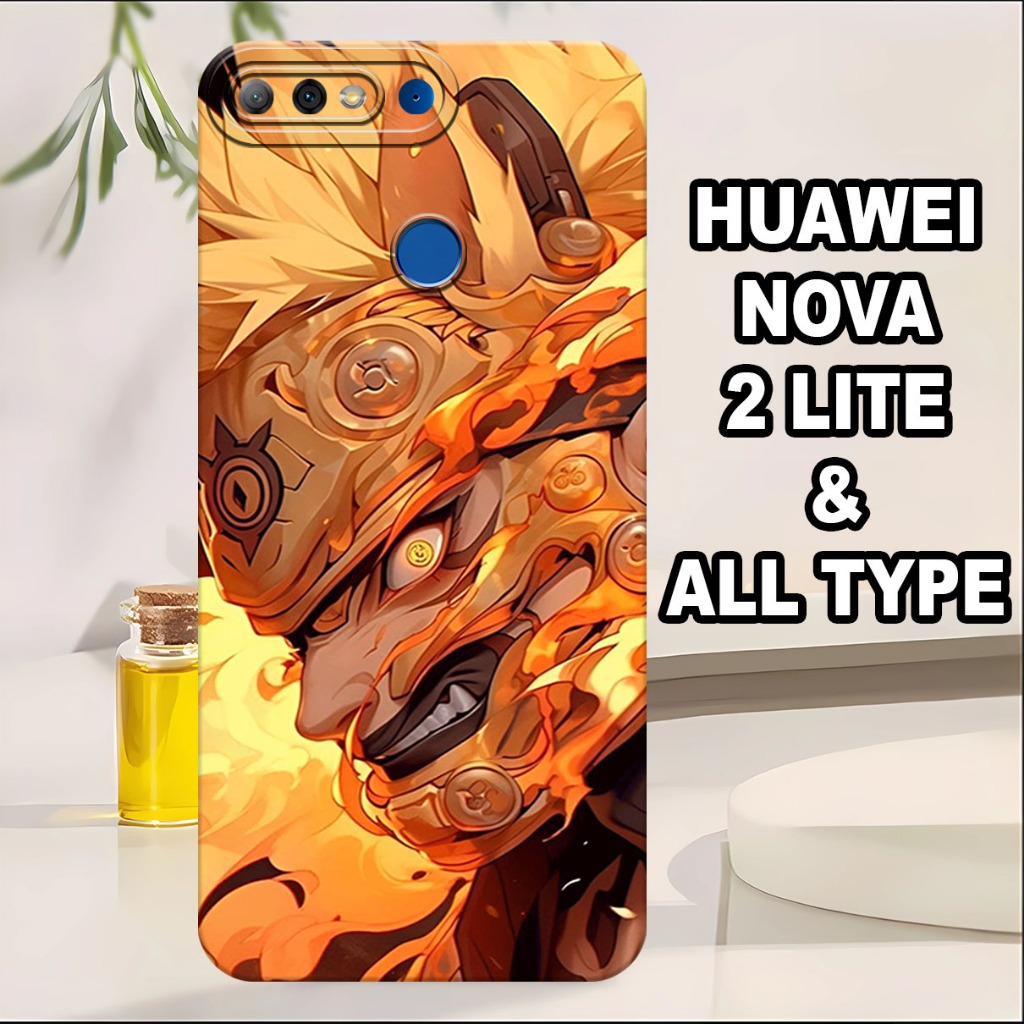 G46 - Silikon HUAWEI NOVA 2 LITE - Softcase pro camera HUAWEI NOVA 2 LITE - Motif NARUTO - Bahan  Ka